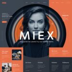 Miex: One Page WordPress Theme