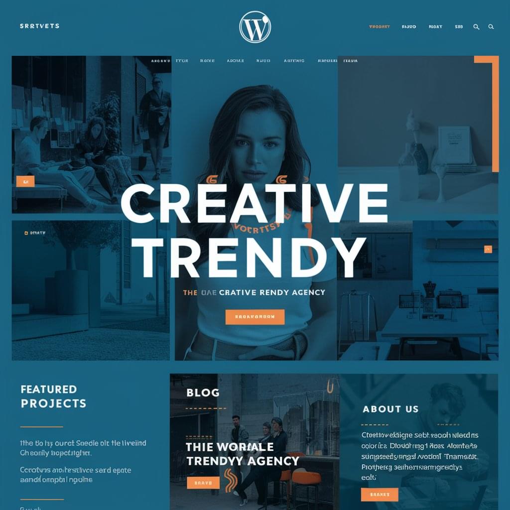 Introducing Our Creative Trendy Agency WordPress Theme